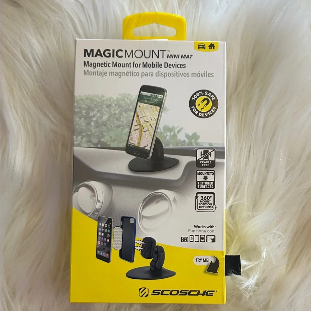 MagicMount Mini Mat Magnetic Mount - Black